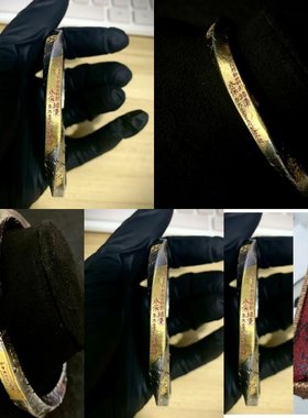 敕令山鬼印莫比乌斯拉环手镯国潮道系传统文化国风护体手