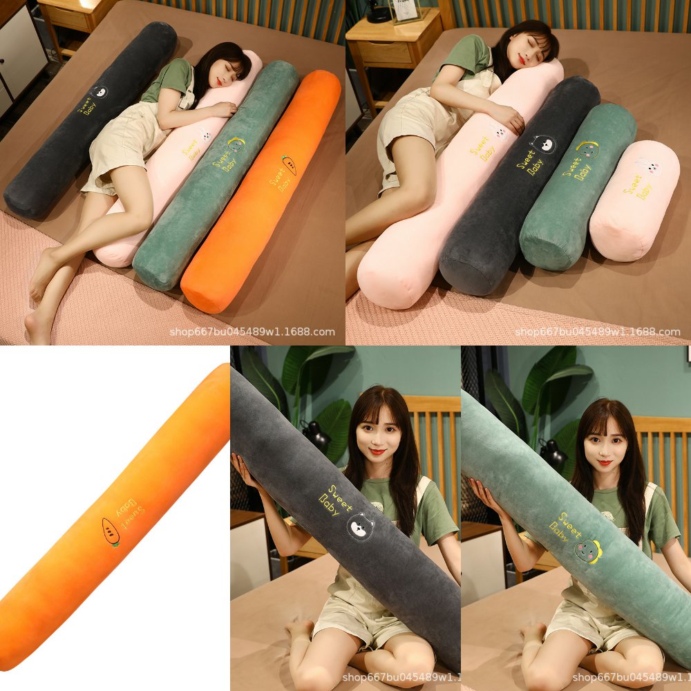 女生睡觉夹腿抱枕长条枕床头靠垫