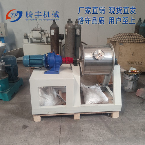 小型不锈钢球磨机 间歇式球油漆涂料矿石粉碎干磨球磨机