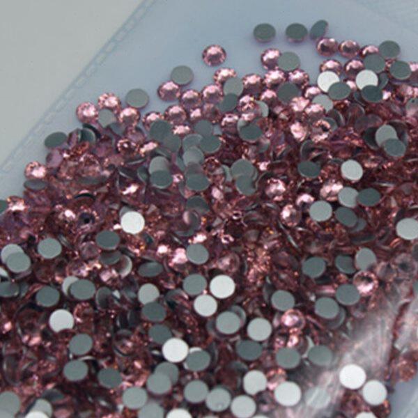 品包胶水钻平底钻美甲整圆形钻4水晶手工包邮钻钻彩色画MM艺饰品