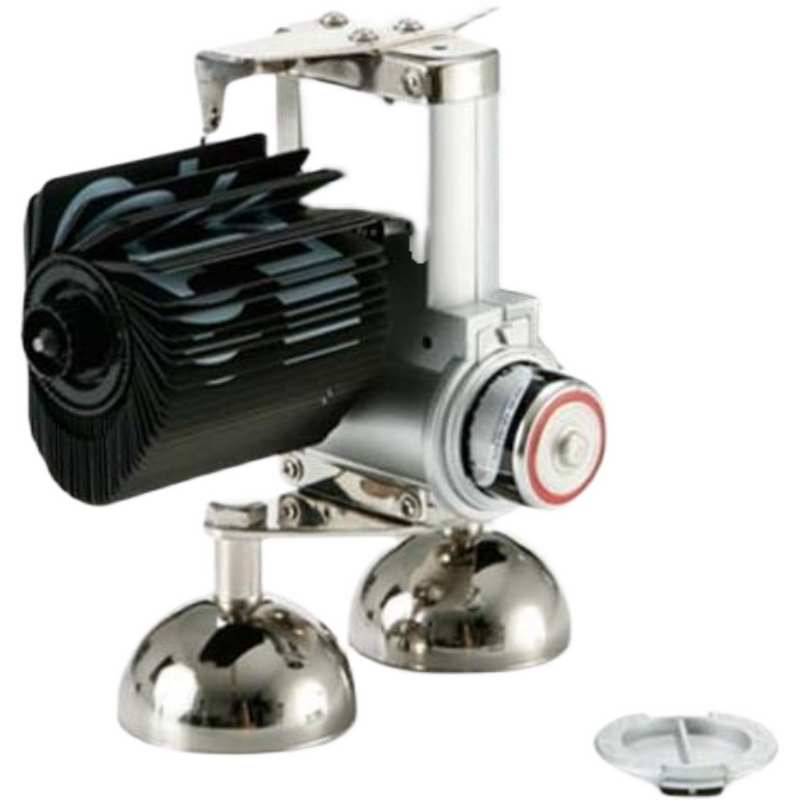 创意现代简约自动单脚双脚翻页钟黑F白卧室客厅办公室特别摆件时