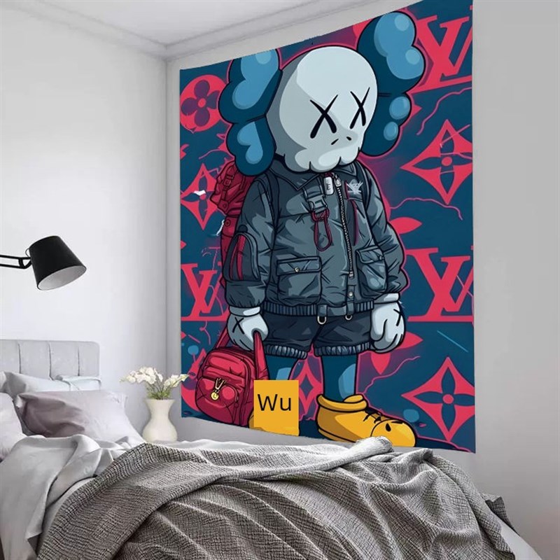 Kwas垂直芝麻街阻挡挂布宿舍窗台背景布K沙发阻挡现场摄影窗帘无