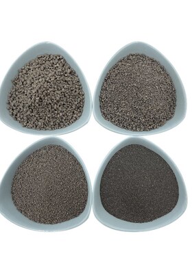 灰色金刚砂40-80目 干燥v剂配重金刚砂 水族装饰水晶黑 金刚砂骨