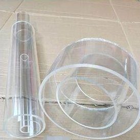 A白空心P乳圆柱体棒高筒有机玻璃切透明MM形割定制鱼缸罩亚克力管