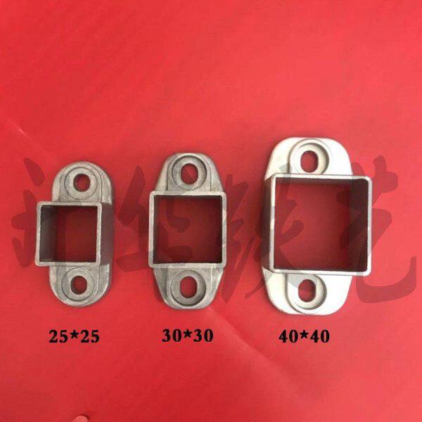 方管固定座铸铝接头艺件铝栏杆配件铝护栏固定配件连接件连接件