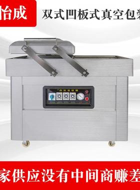 DZD500-2SA凹板双室真空包装机水产品土特产真空包装机实惠
