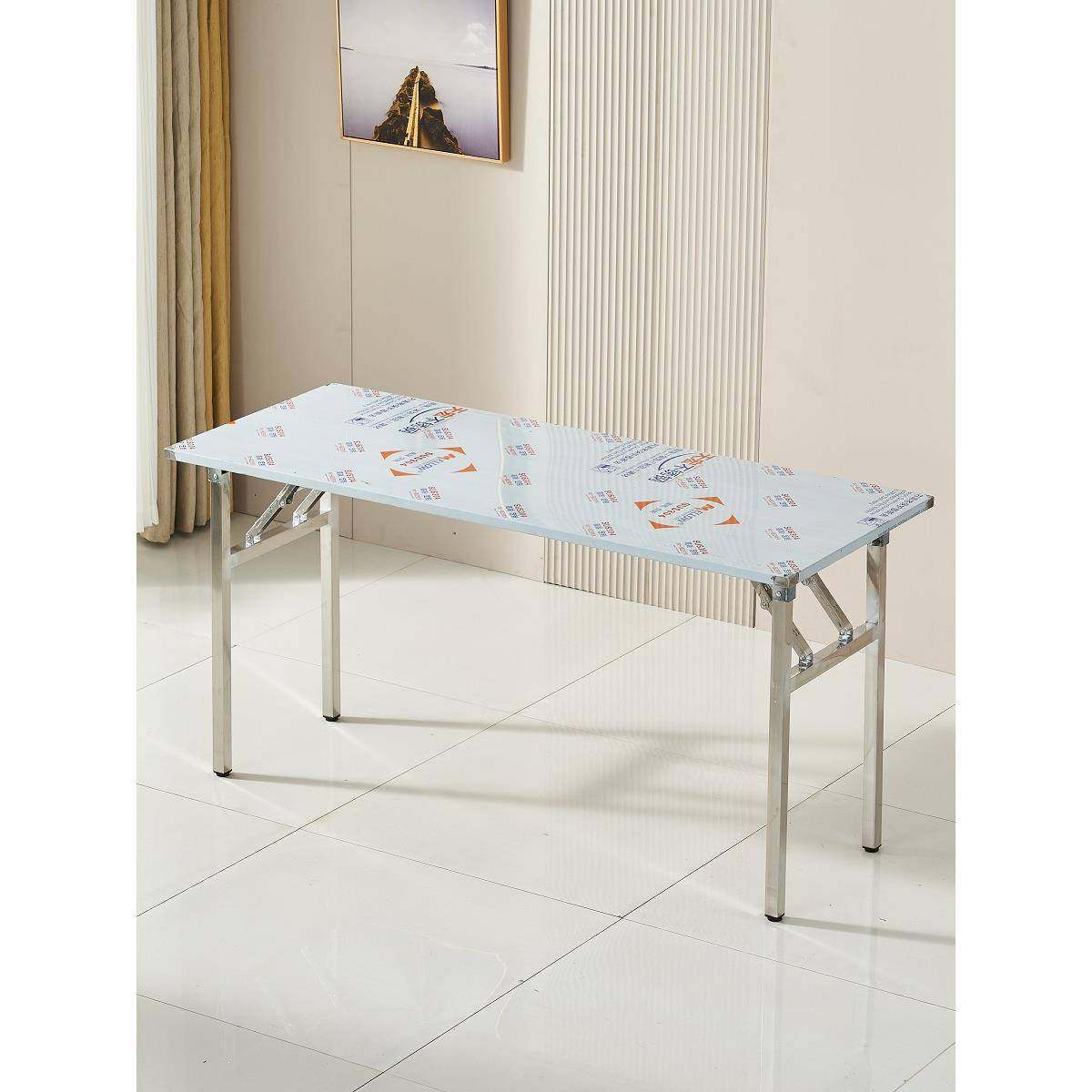 不锈钢折叠桌会议培训电脑桌户外烧烤夜市摆摊桌简约便捷收纳,自行车/骑行装备/零配件,更多零件/配件,淘宝优惠券,粉丝福利购,淘宝优惠卷