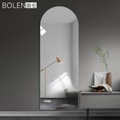BOLEN伯仑拱门型无框镜壁挂墙粘贴墙装 饰试衣全身穿衣镜壁挂式