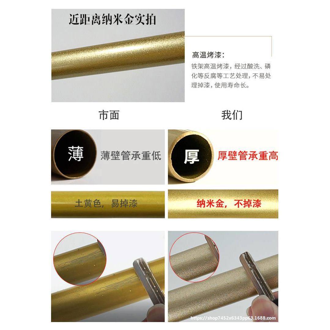 双层升降晾衣架落地挂衣单杆卧室宿舍阳台多层家用凉晒神器衣东龙