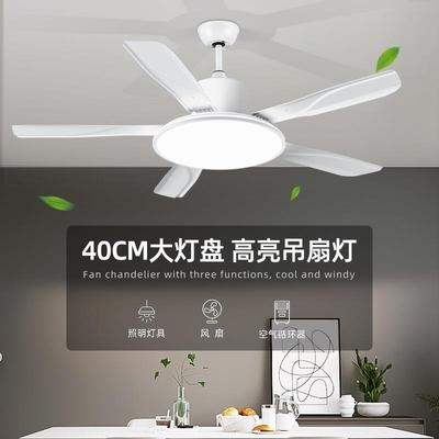 风扇灯直销吊扇灯餐厅客厅卧室家用吸顶灯风扇吊灯一体大尺寸