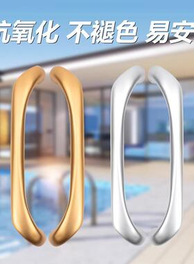 移门把手推拉门拉手厨房阳台重型玻璃门实心铝合金门明装手把扶手
