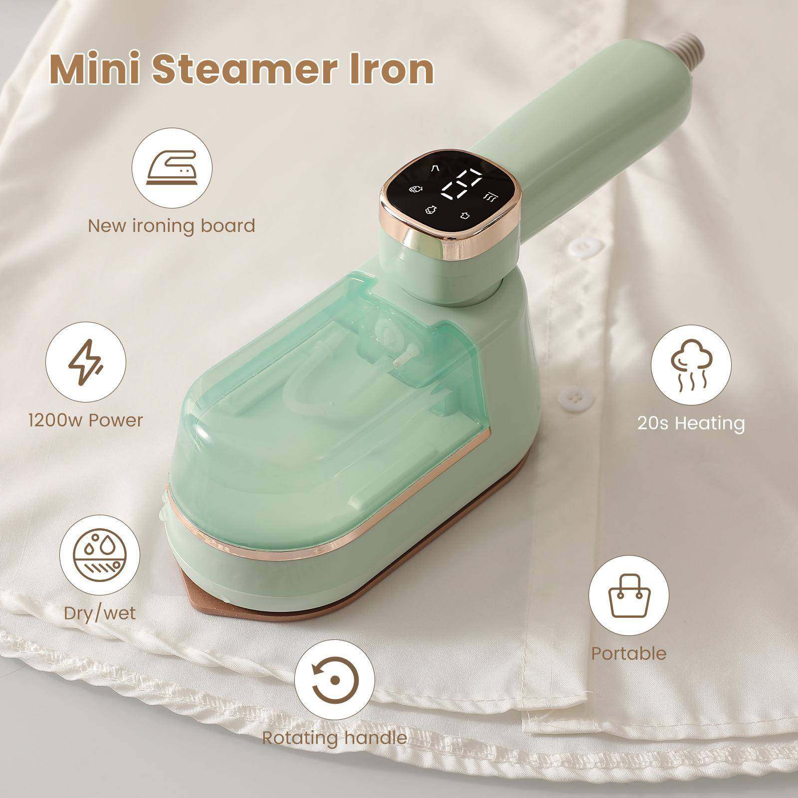 液晶LED手持电熨斗挂烫机熨衣机蒸汽刷蒸汽机烫衣三档调温防烫,纺织面料/辅料/配套,纺织机械配件,淘宝优惠券,粉丝福利购,淘宝优惠卷