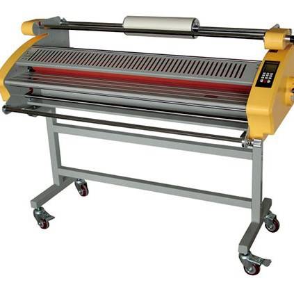 HL-FM1100S手动覆膜机防卷冷裱带分离纸揭膜工能液晶显示