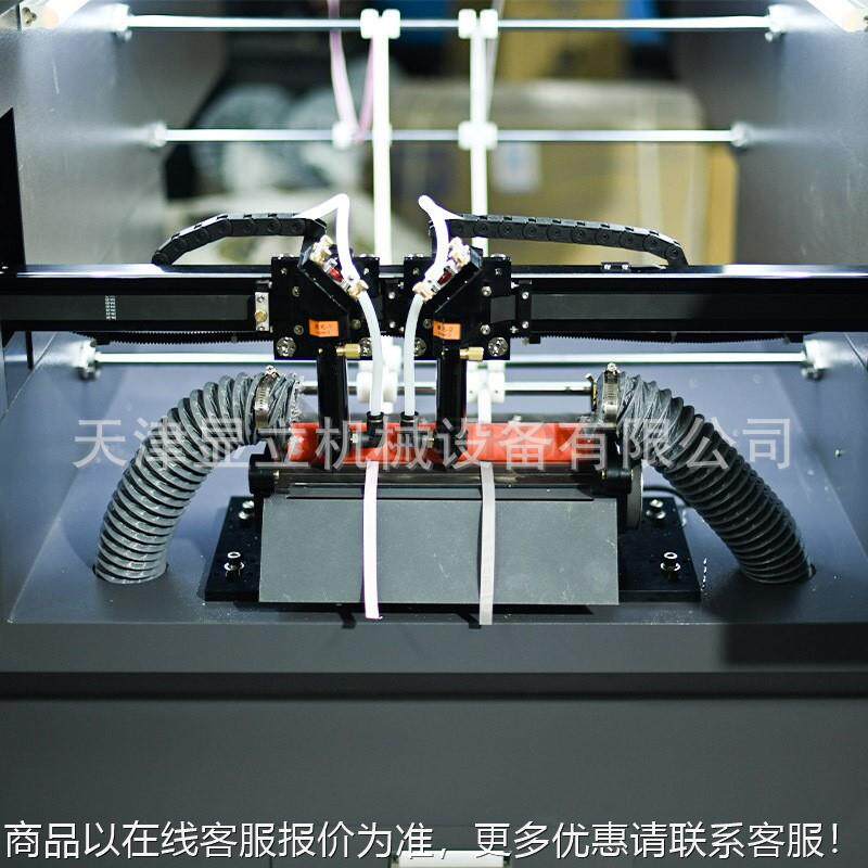 龙织带激光切割机全自动裁送剪料打XL孔魔术贴汽车座椅保护尼带机