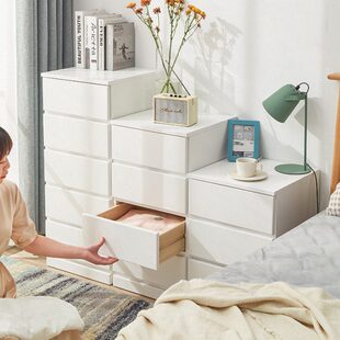实木五斗柜卧室现代简约靠墙抽屉收纳柜子家用客厅带锁橱柜储物柜
