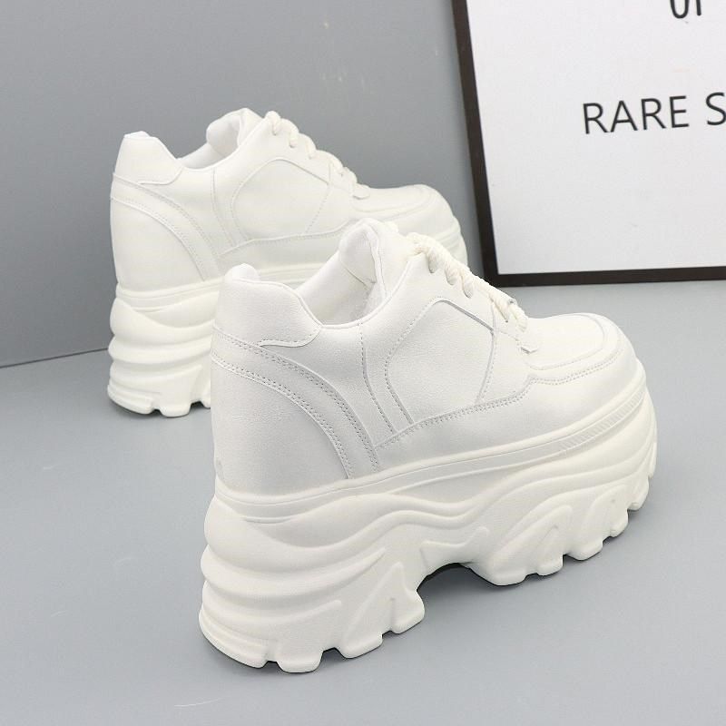 12cm松糕厚底小个子内增高百搭老爹鞋女秋冬款10cm加绒运动小白鞋,女鞋,老爹鞋,淘宝优惠券,粉丝福利购,淘宝优惠卷