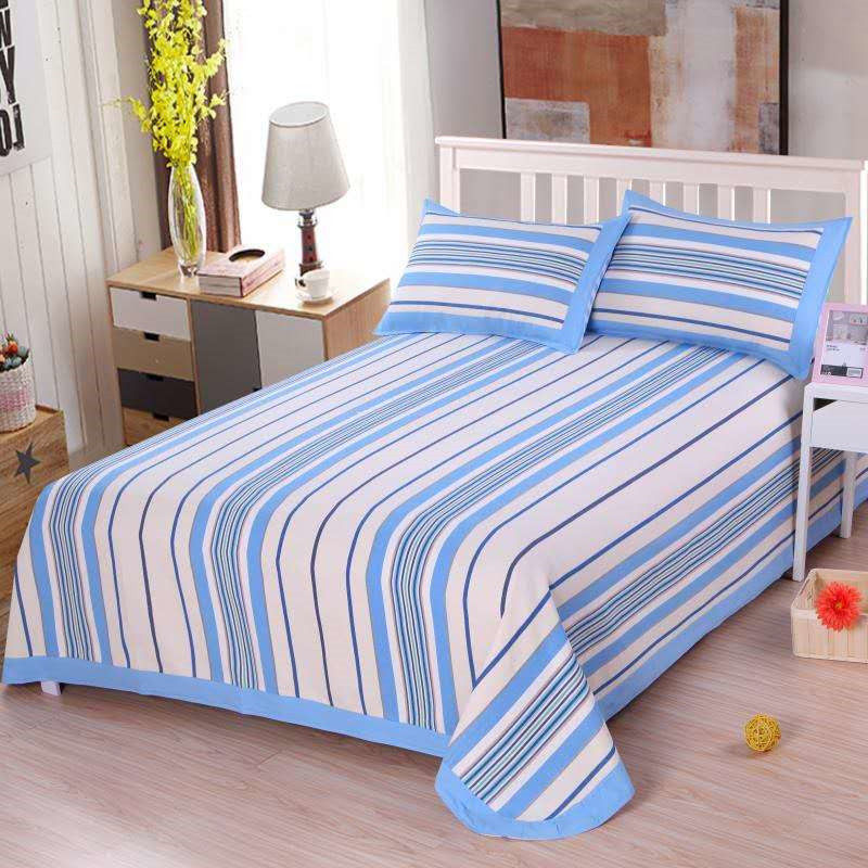 【加厚特厚】老粗布凉席三件套夏季精梳全棉纯棉空调席亚麻床单,床上用品,床单,淘宝优惠券,粉丝福利购,淘宝优惠卷