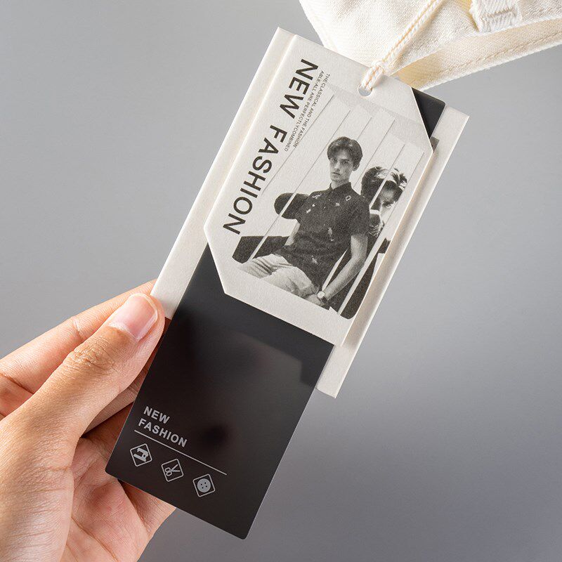 吊牌定制男装挂牌订做高级感时尚标签logo设计商标挂签衣服装吊牌