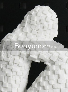 北欧轻奢人物极简家居客厅书桌书挡博古架样板R房间软装饰品摆件