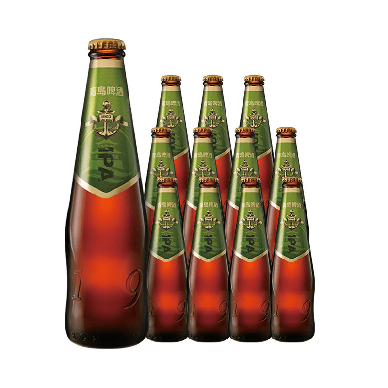 【8月产】青岛啤酒IPA精酿330ml*12瓶印度淡色艾尔