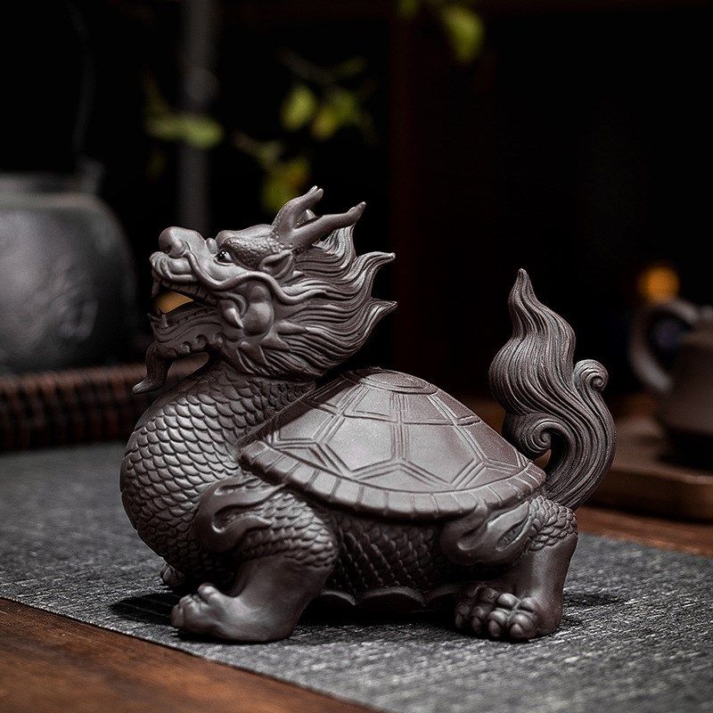 陶瓷龙龟摆件招财龙头龟办公室玄关桌面摆件中式家居装饰品,标准件/零部件/工业耗材,其他五金件,淘宝优惠券,粉丝福利购,淘宝优惠卷