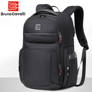 背包男双肩包轻便商务旅行电脑包出差旅行包大容量中学生书包男大