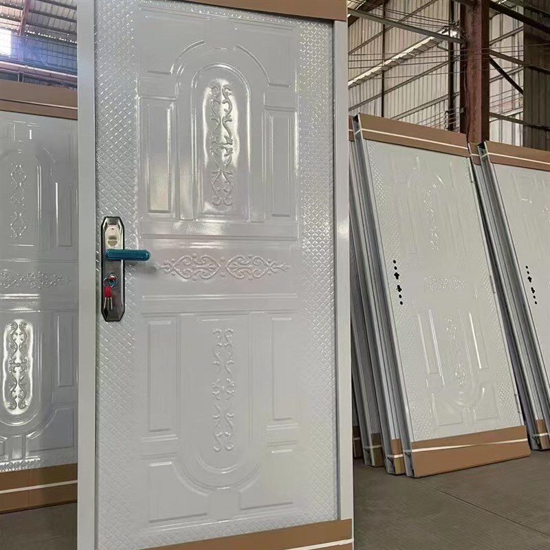 加厚款活动板房门集装箱专用门彩钢板房门简易工程门门箱房门整套图片