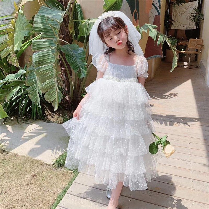 春夏女童网纱头纱公主连衣裙蛋糕裙女宝宝儿童生日婚纱花童礼服,童装/婴儿装/亲子装,连衣裙,淘宝优惠券,粉丝福利购,淘宝优惠卷
