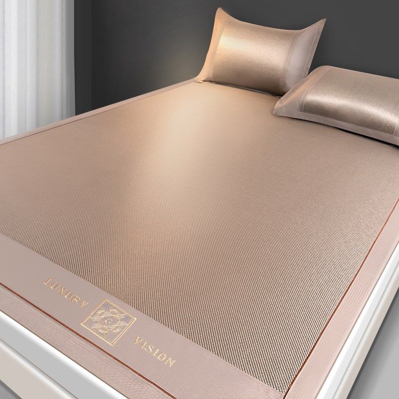 夏季藤席冰丝凉席床笠款夏天2023新款席子可水洗竹席草席婴儿可用,床上用品,凉席/草席/麻席,淘宝优惠券,粉丝福利购,淘宝优惠卷