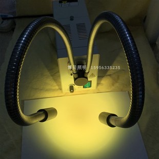 单孔卤钨灯光源 深黄光光源 科研实验光源工业检测显微镜设备光源