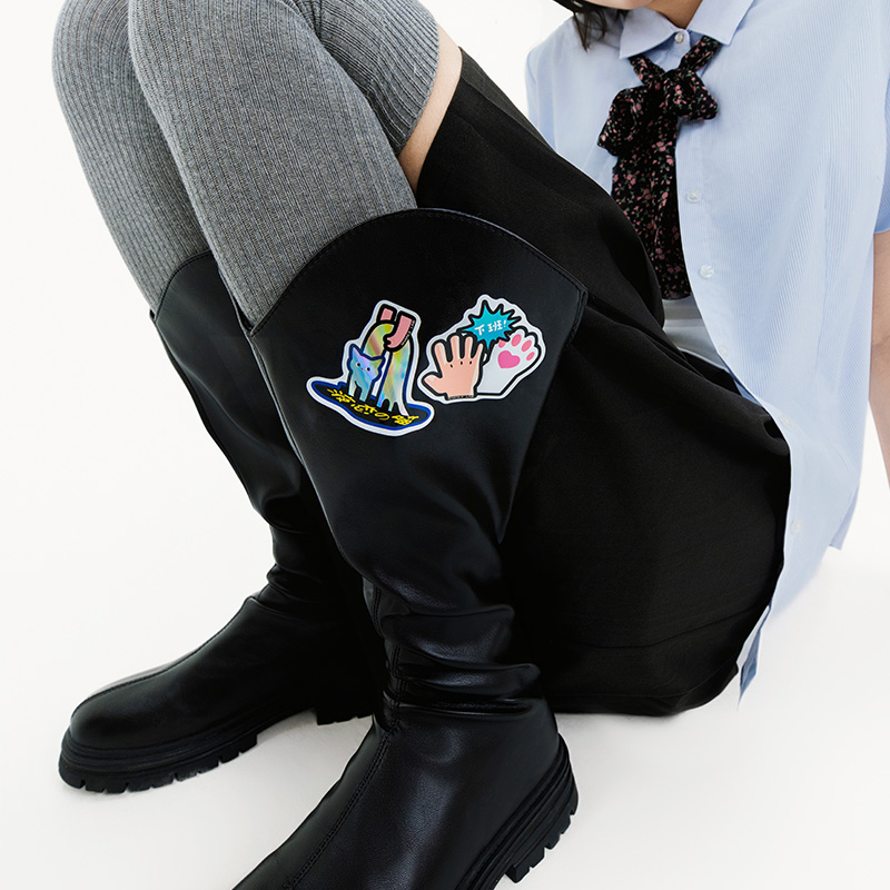 闪乐lab猫咪样样贴解压创意DIY可装饰iPhone17手机壳平板手账包包