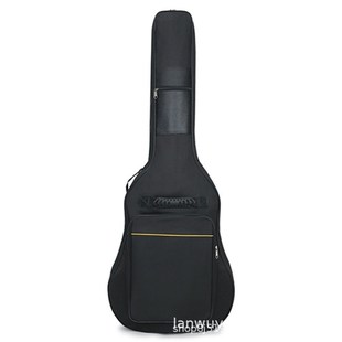 源头厂家40/41寸吉他包吉他双肩琴包通用吉他袋黄线琴包免费印字
