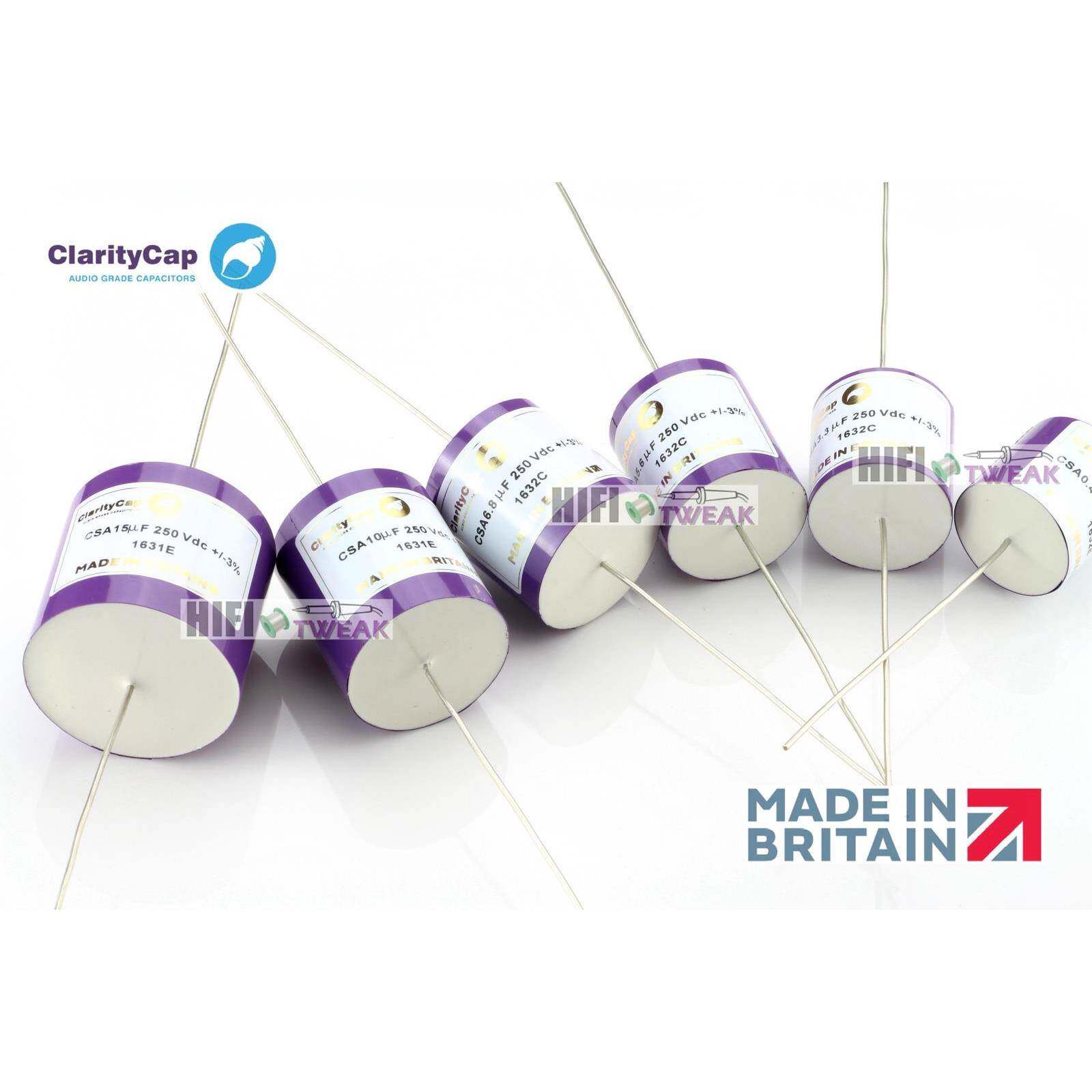 英国ClarityCap发烧级音频耦合电容 CSA系列无极薄膜分频器 HiFi