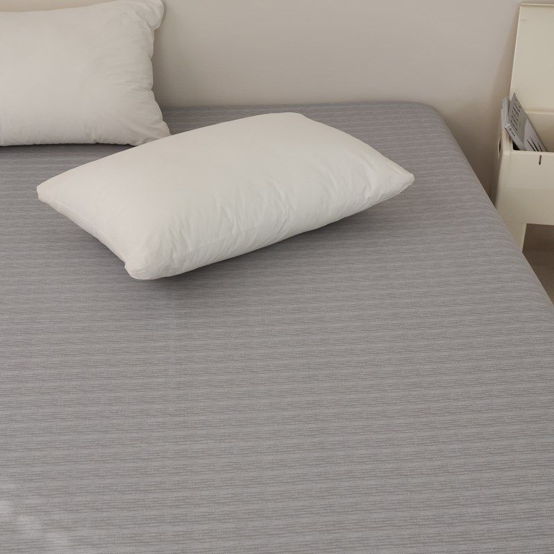 冷杉 中性风冷灰色精梳全棉床单床笠单件亲肤纯棉床单宿舍 可定制