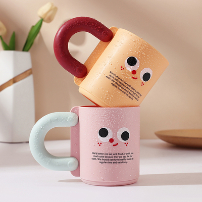 刷牙杯儿童情侣创意可爱卡通杯子漱口杯高颜值家用塑料牙杯洗漱杯
