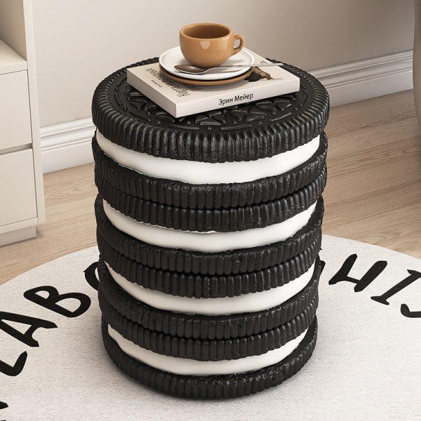 沙发边柜边几床头置物架客厅小茶几装饰品摆件圆凳床头柜创意家居,家居饰品,落地摆件,淘宝优惠券,粉丝福利购,淘宝优惠卷