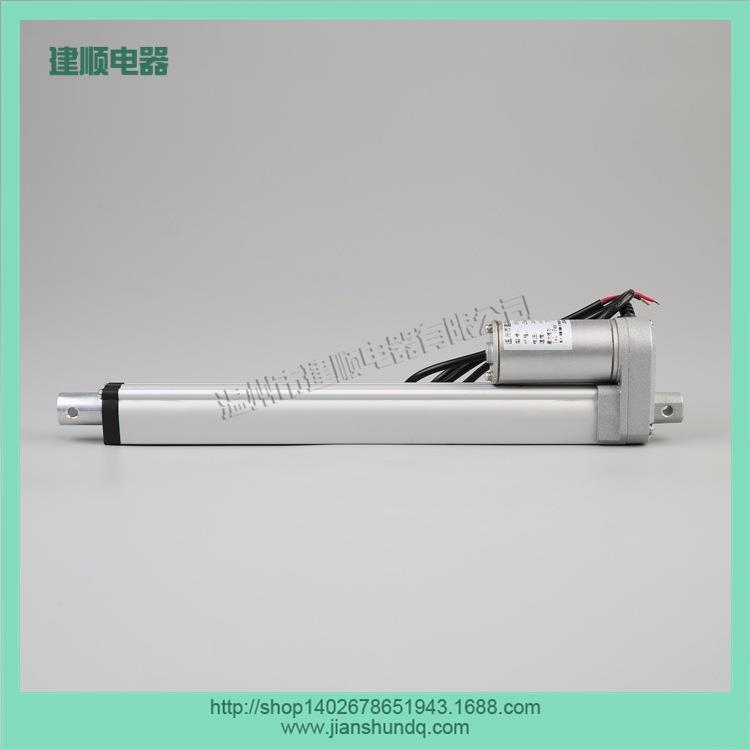 电动推杆JS-TGZ-U2-200mm微型推杆推杆电机电推杆1500N金属齿轮