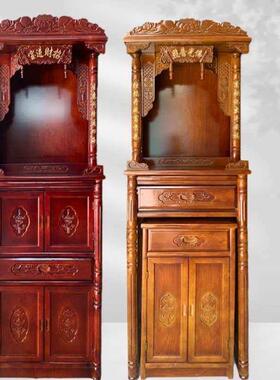 神龛实木佛龛新中式立柜供桌观音柜家用柜供台佛柜佛像供奉台神台