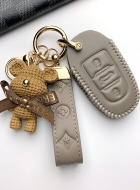 m长安 香真皮糯玉米l款u包女in甜方形清甜车壳专用23甜蜜扣钥匙套