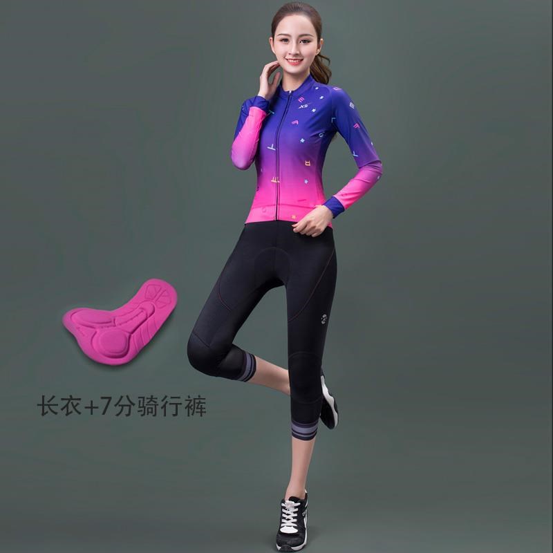 高档XGAKEI 夏季女士t自行车运动衫亮光高可视性行反B光山地公路