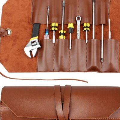 多功能工具卷包皮革便携式维修木工电工包螺丝扳手收纳五金工具包,五金/工具,工具包,淘宝优惠券,粉丝福利购,淘宝优惠卷