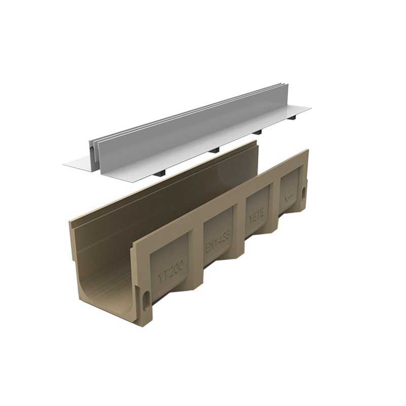 缝隙式盖板c排水沟定制 不锈钢线性排水沟广场公园景观排水沟盖板