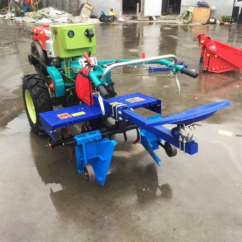 水田旱地两用手扶旋耕机 坐式手扶H拖耕地机 家用小型旋耕机