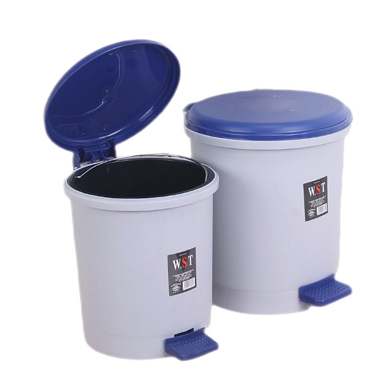 欧式创意脚踏式塑胶o垃圾桶家用客厅卧室卫生间有盖脚踩塑料垃圾