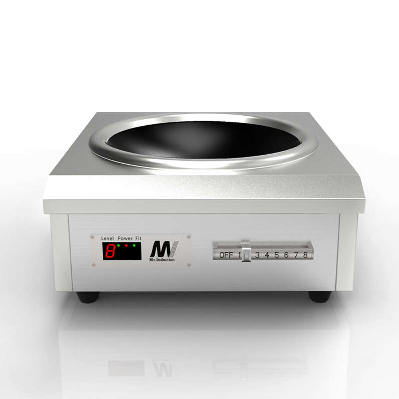 食堂大功b率凹面达5000w爆炒380v英商用6000w电磁灶电磁炉讯炉商
