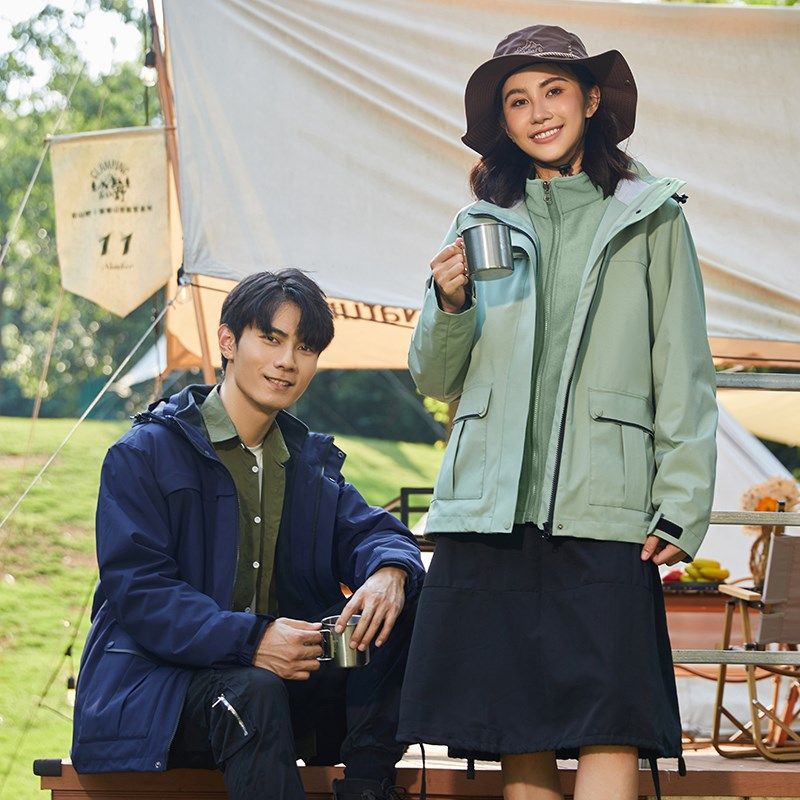 蓝途软壳冲锋衣柔软透气保暖年轻男女修身秋冬季露营户外薄荷绿,户外/登山/野营/旅行用品,冲锋衣,淘宝优惠券,粉丝福利购,淘宝优惠卷