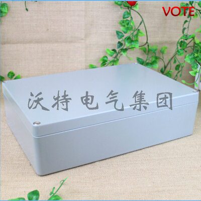户外电源23*铸34095金属铝箱外壳5按钮盒接线 防水*小铝盒
