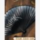 扇子男生霸气折扇古风玉骨中国风随身夏天便携黑骨竹木质舞蹈扇女