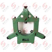 宝鸡数控中心架 夹持范围300 数控配件 CJK6163 工件夹持铸铁架