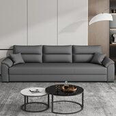 简约现代2024新款 科技布沙发客厅小户型北欧轻奢直排三四人位家具